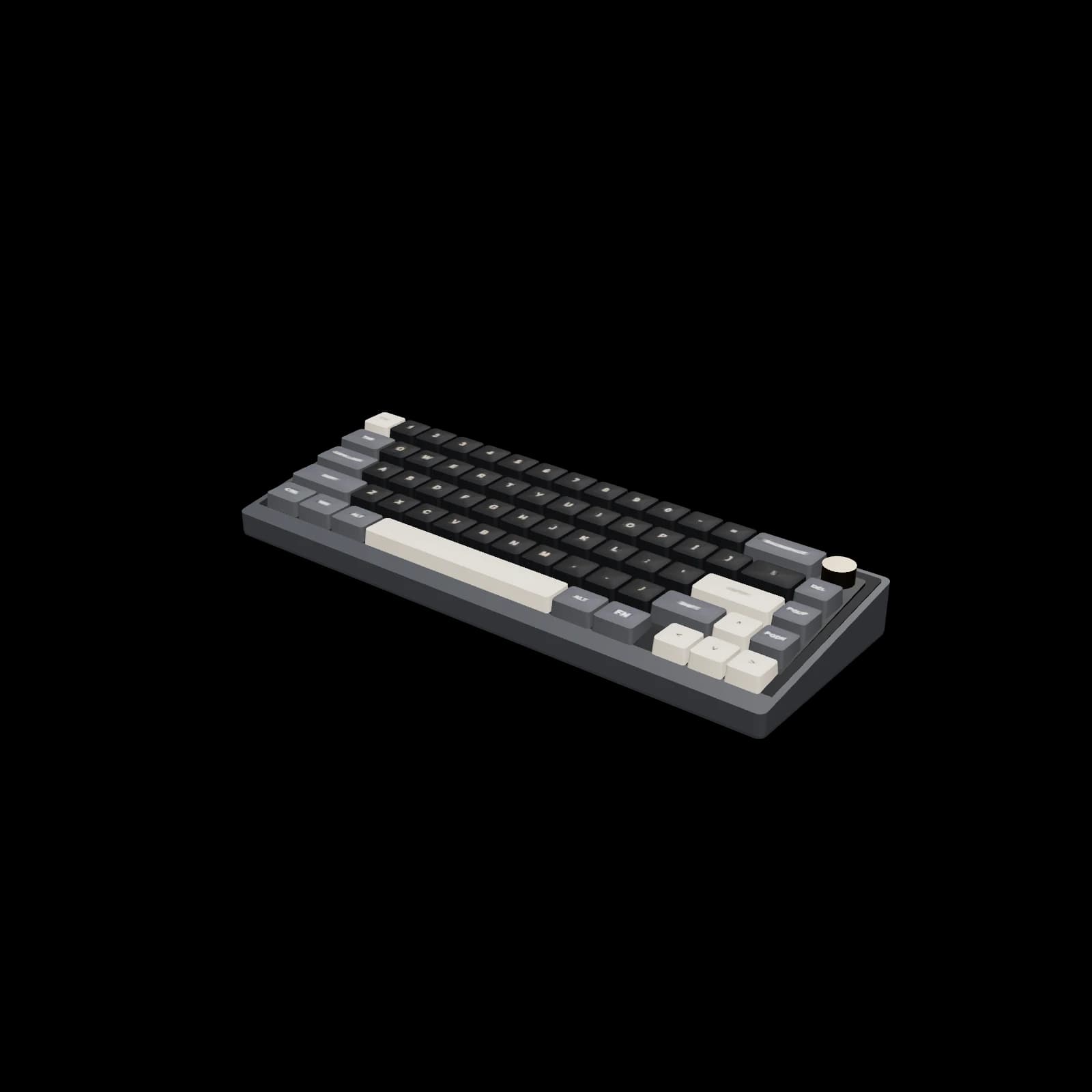 Royal Kludge R65 3D 렌더