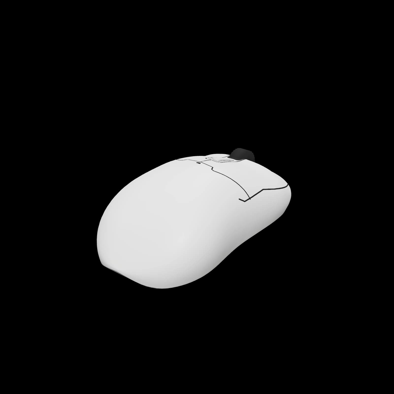 EPOMAKER Click Mouse 3D 렌더