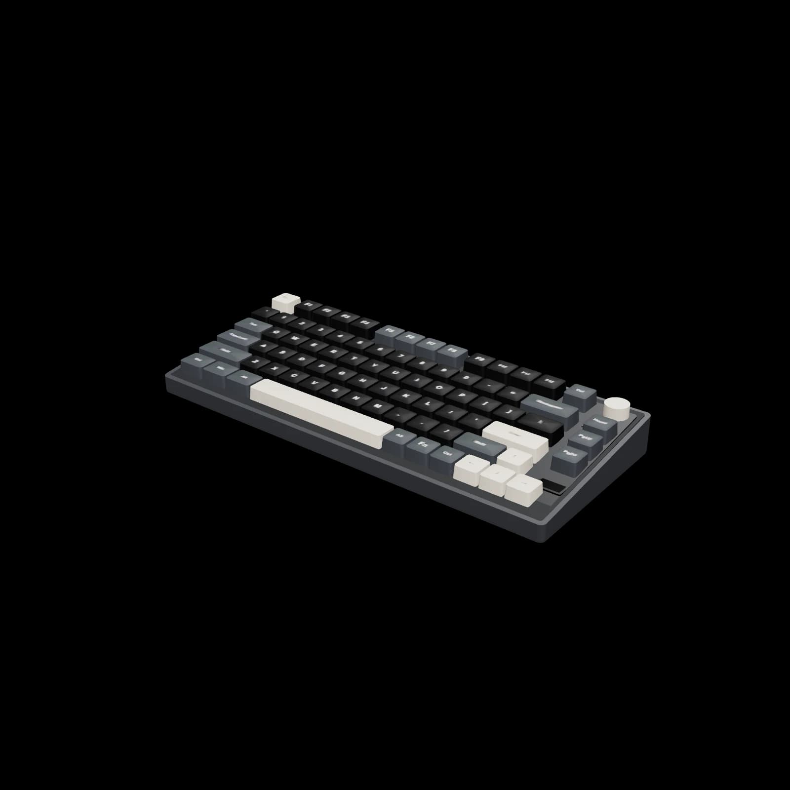Royal Kludge M75 3D 렌더