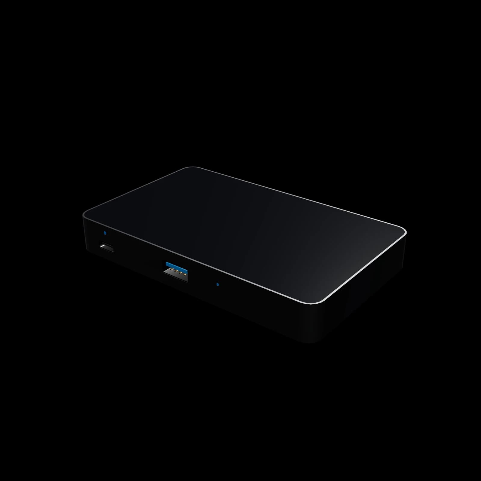 OWC Thunderbolt 4 Hub 3D 렌더