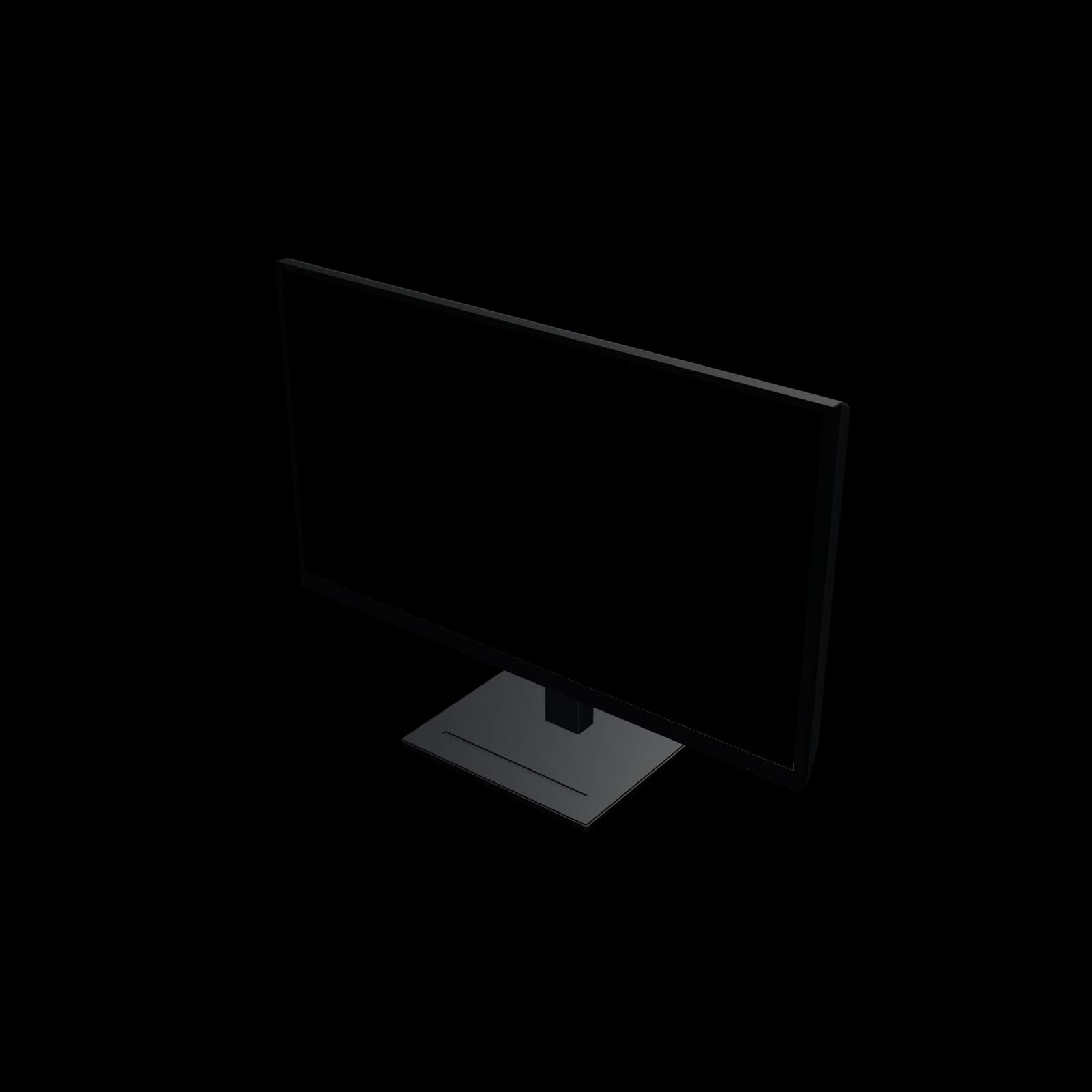 MSI MP273U 3D 렌더
