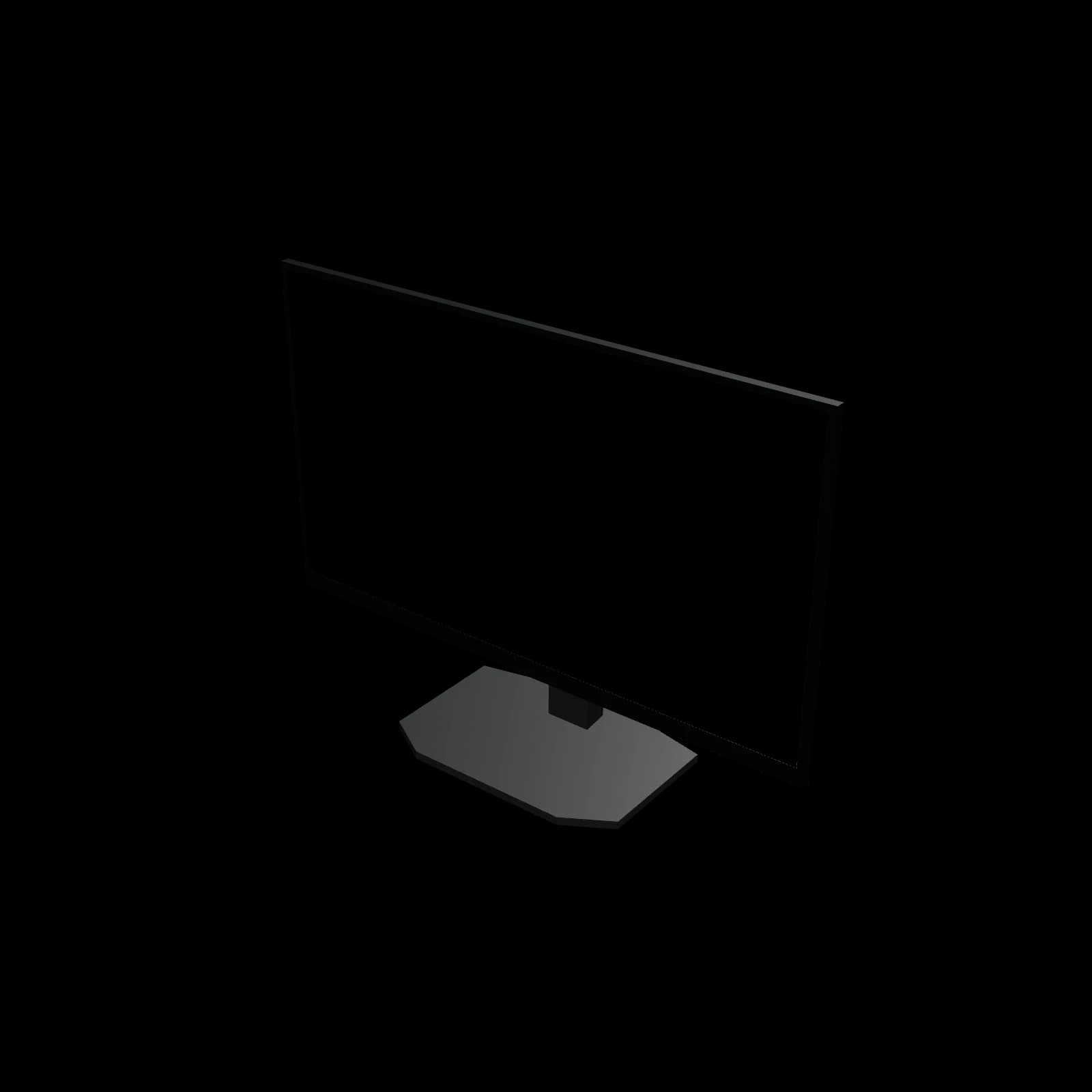 AOC 27G11 3D 렌더