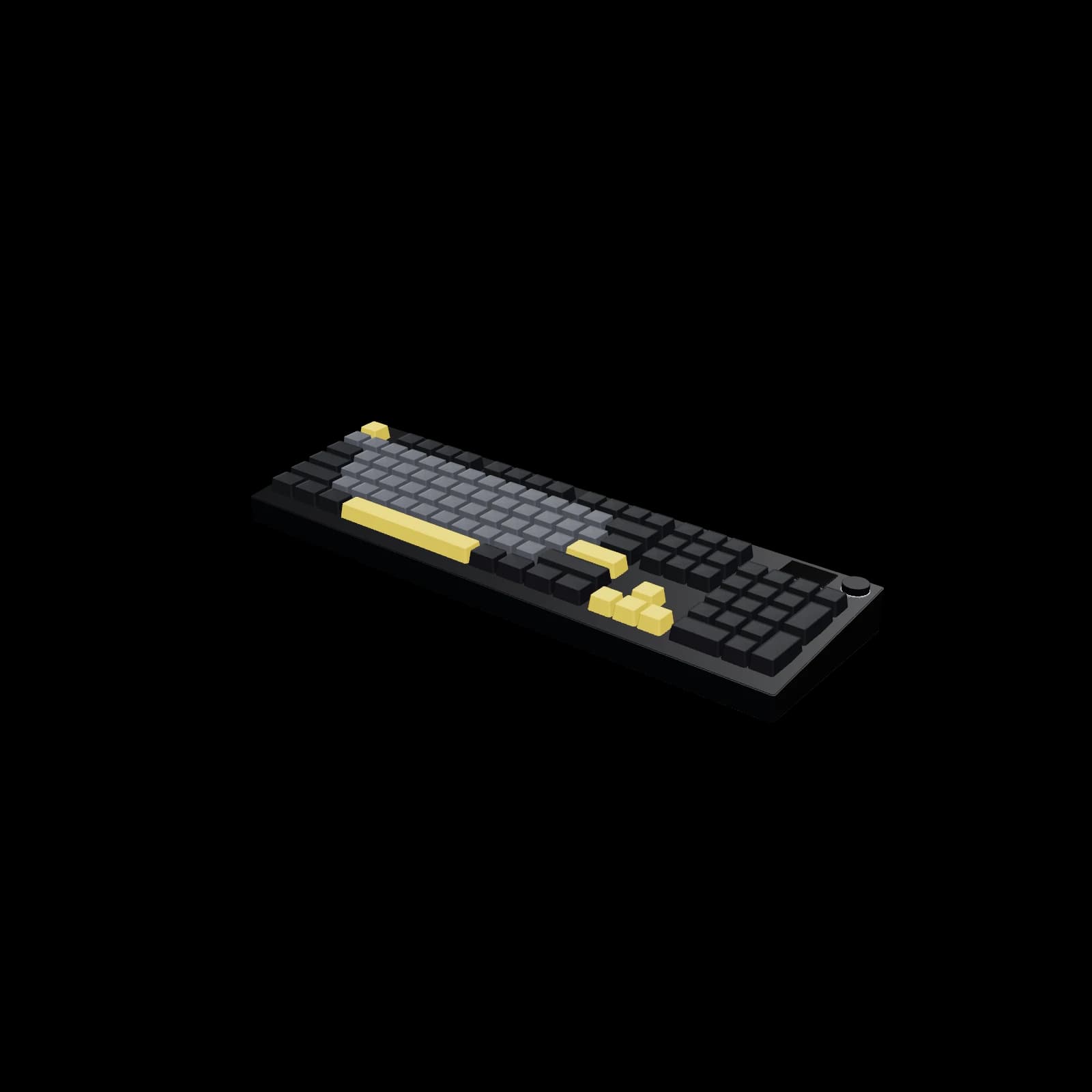 AULA F108 Pro 키보드 3D 렌더
