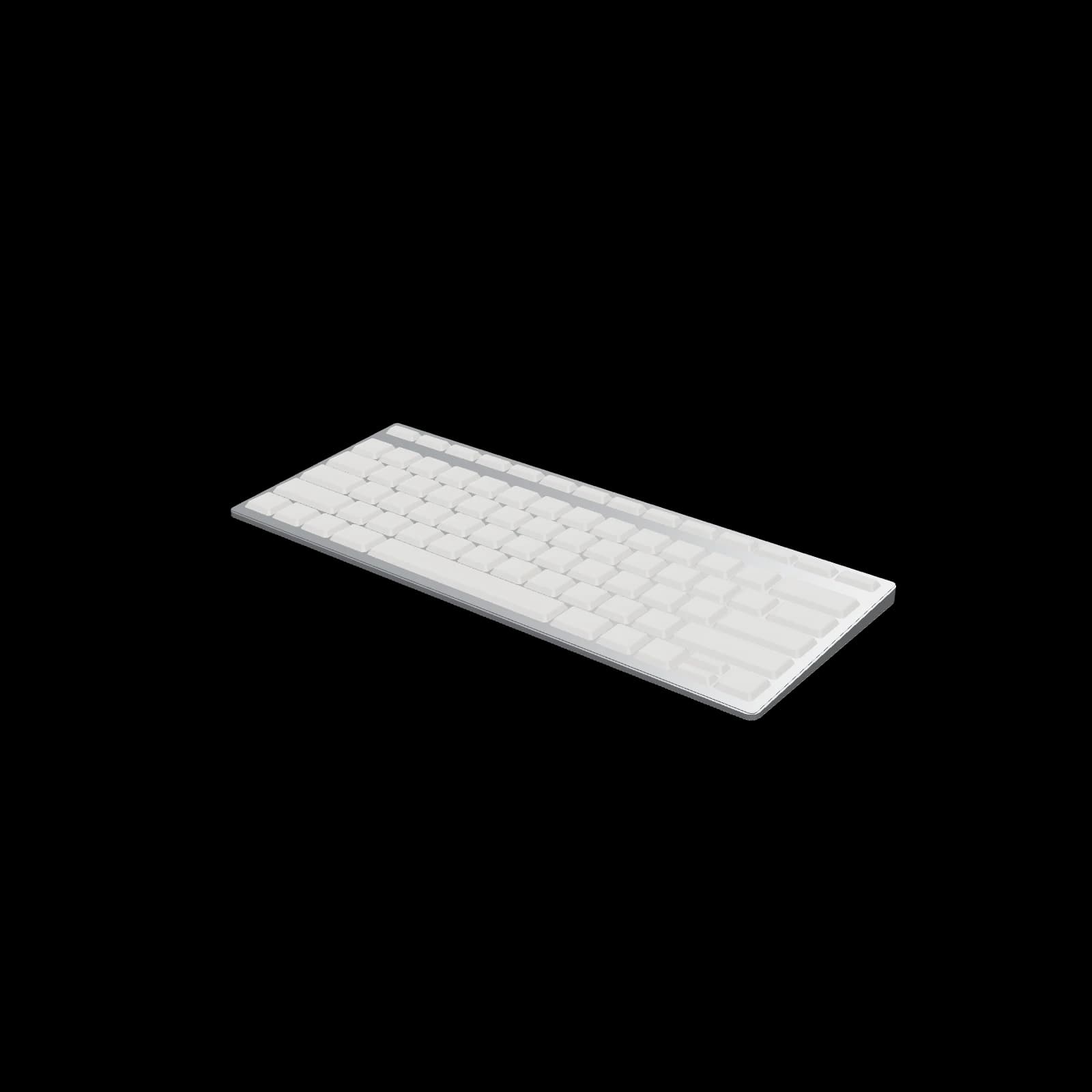 애플 Magic Keyboard USB-C 3D 렌더