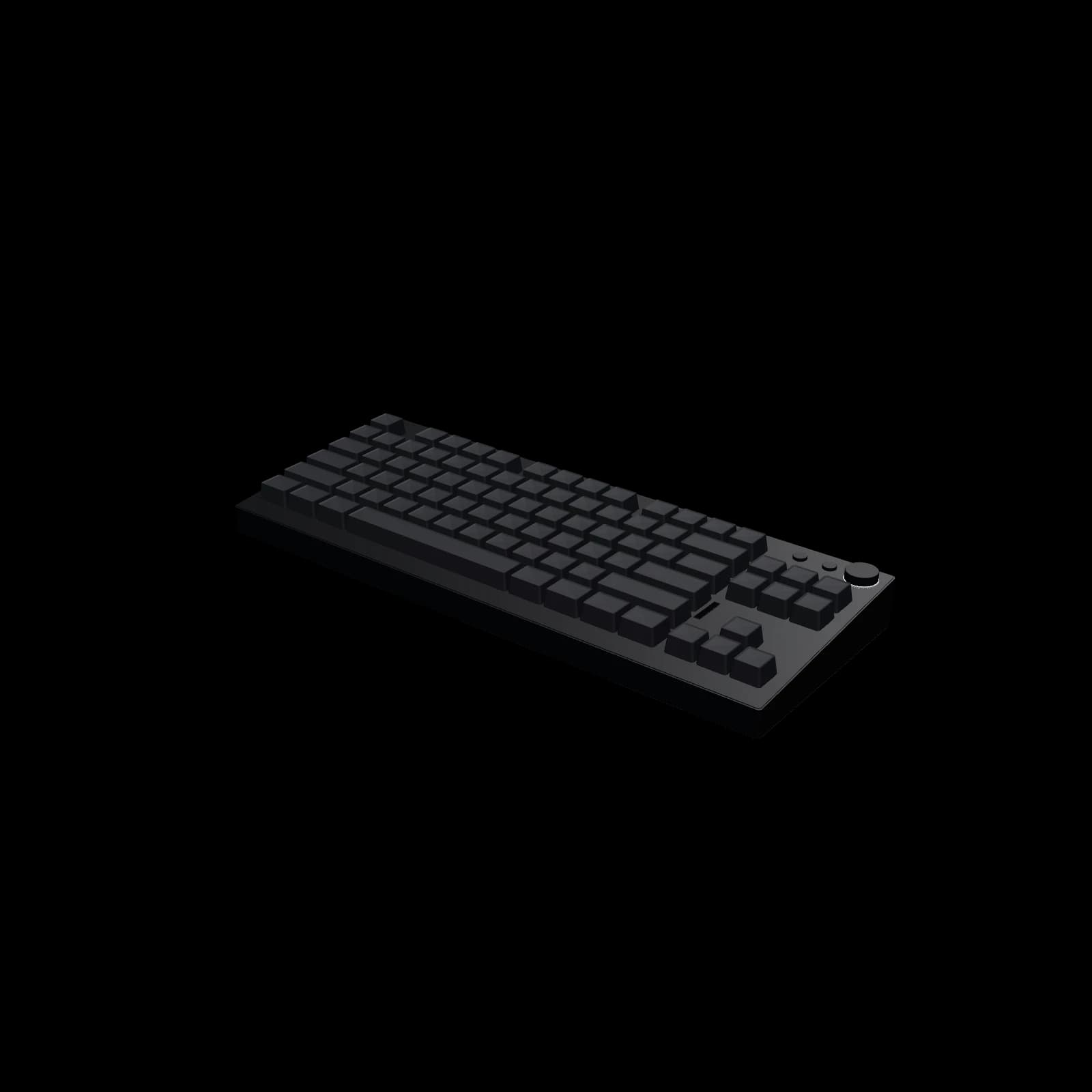 레이저 Huntsman V3 Pro TKL 키보드 3D 렌더