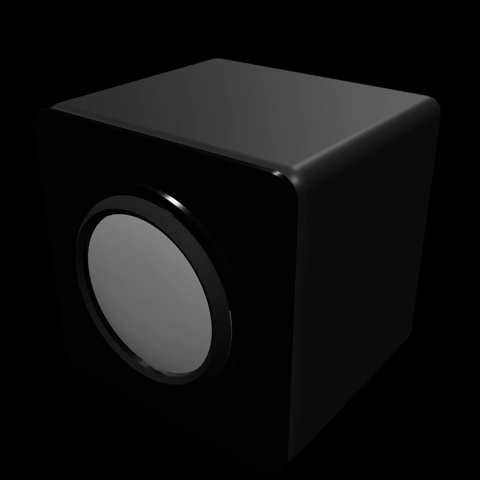 앱코 SLP20 USB 스피커 3D 렌더