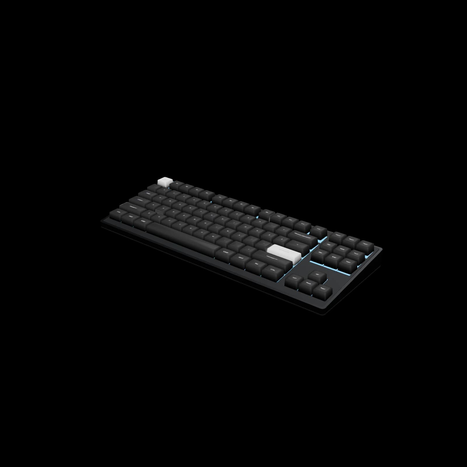NuPhy Gem80 3D 렌더