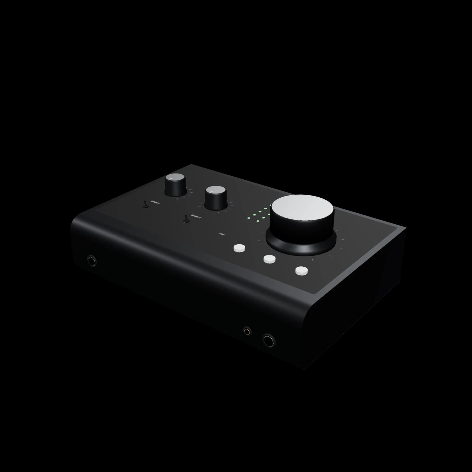 Audient iD14 MKII 3D 렌더