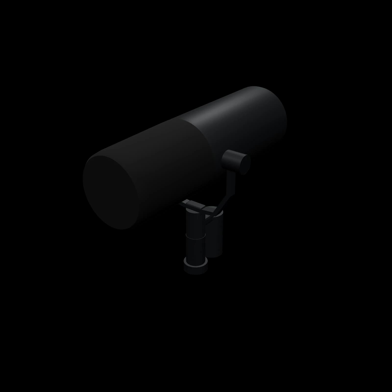 Shure SM7B 3D 렌더