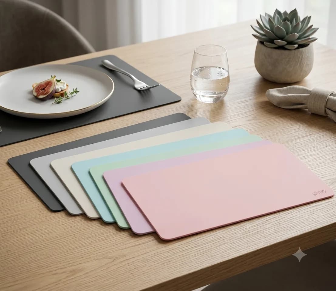 지클릭커 가죽 장패드 데스크 매트 700 x 260 mm